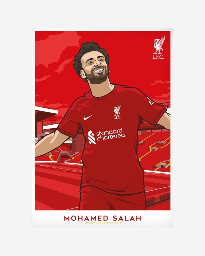 LFC Mo Salah A2 Print