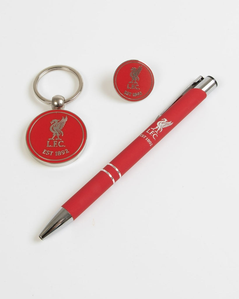 LFC Badge, Keyring & Pen Set