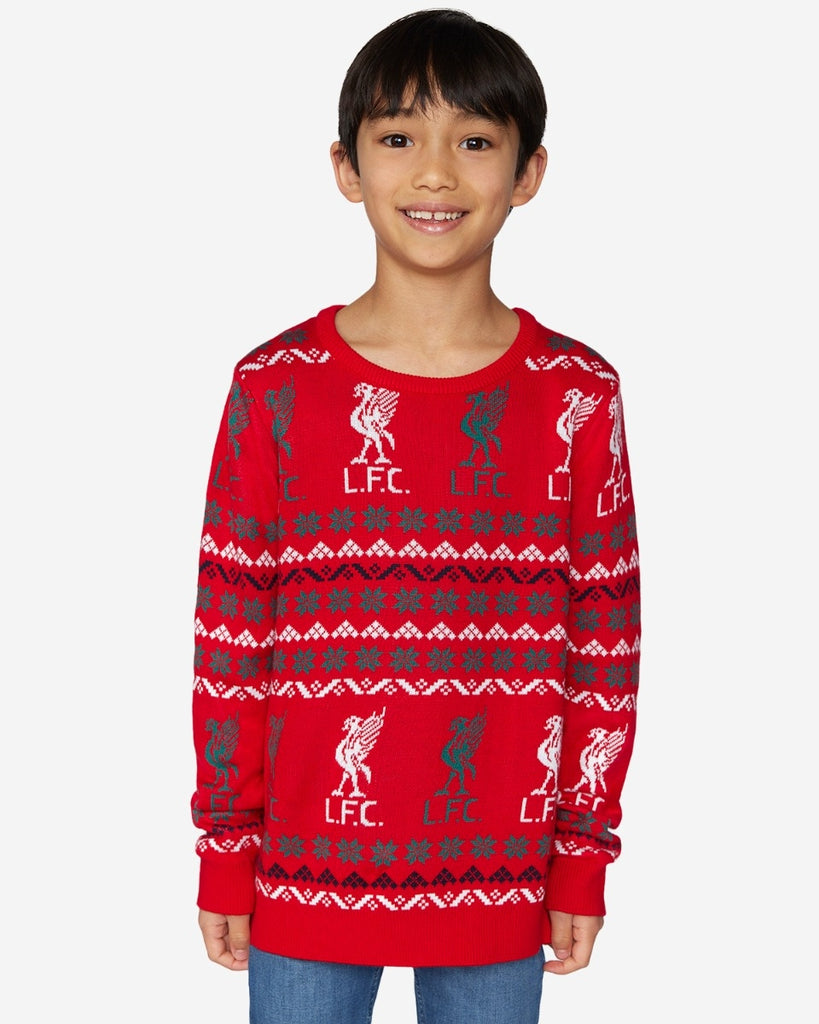 LFC Junior Fairisle Jumper