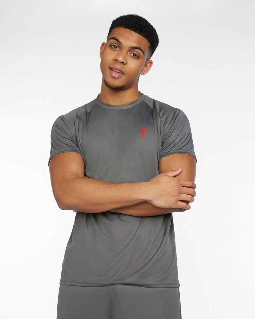 LFC Mens Raglan Tee Charcoal