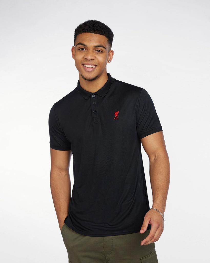 LFC Mens Poly Polo Black