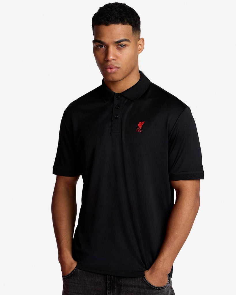 LFC Mens Poly Polo Black