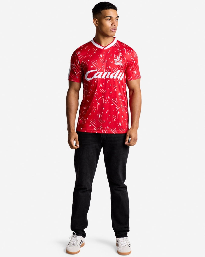 LFC Adults Retro Candy 89/91 Home Shirt – Weston Corporation