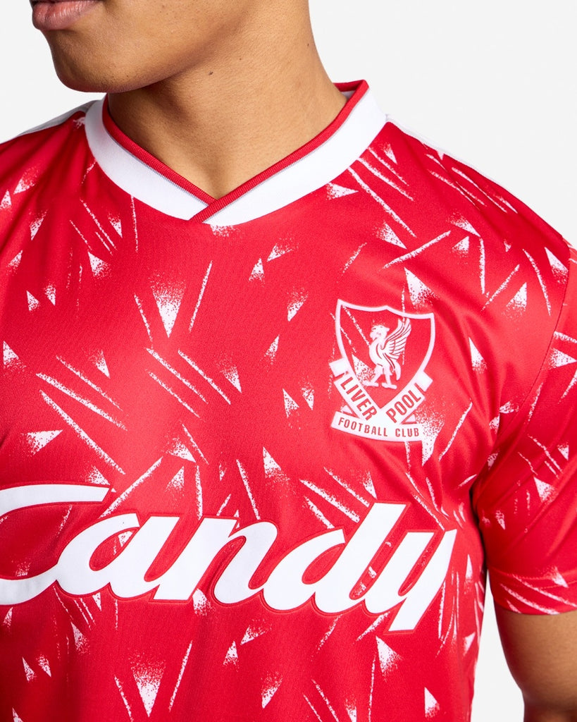 LFC Adults Retro Candy 89/91 Home Shirt – Weston Corporation