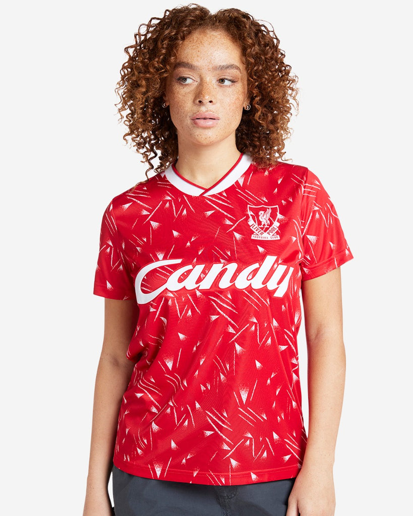 LFC Retro Womens 89-91 Candy Home Shirt