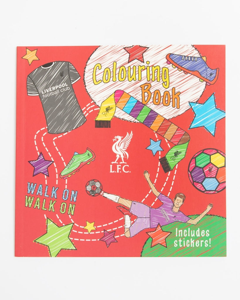 LFC Sticker & Colouring Book