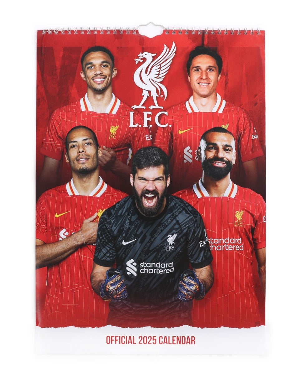 LFC Player Calendar 2025 Weston Corporation Lfc Desk Calendar 2025