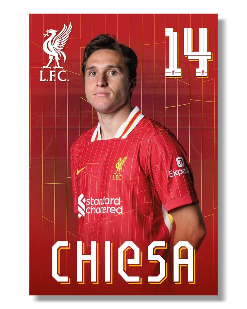 LFC 24/25 Chiesa Poster – Weston Corporation - Main Image