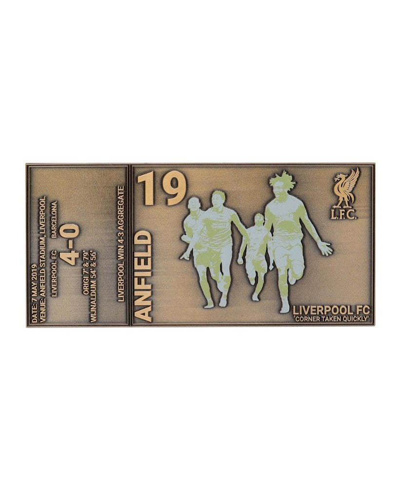 LFC 4-0 Barcelona Ticket