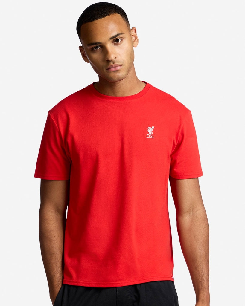 LFC Mens Liverbird Emblem Tee Red