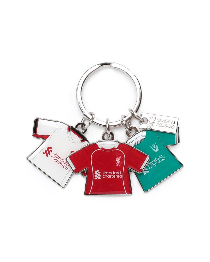 LFC 25/26 Home, Away & Third Kits Keyring
