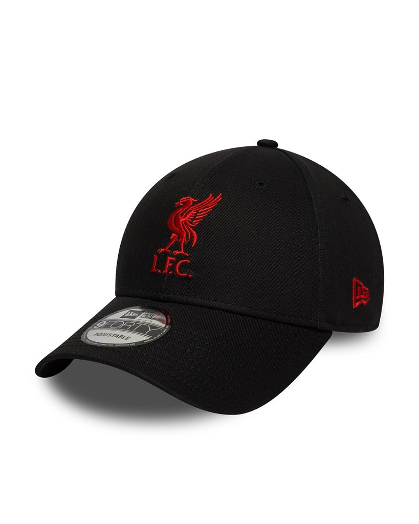 LFC New Era 9Forty Liverbird Cap Black & Red