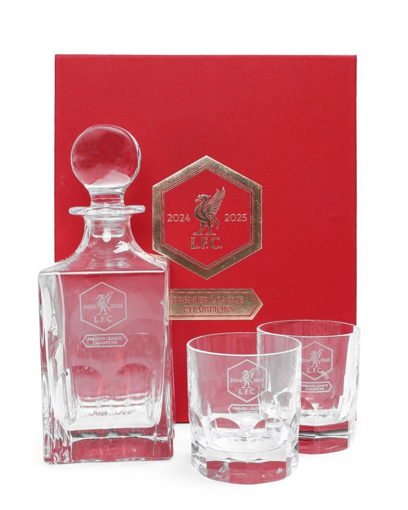 LFC Champions Crystal Decanter