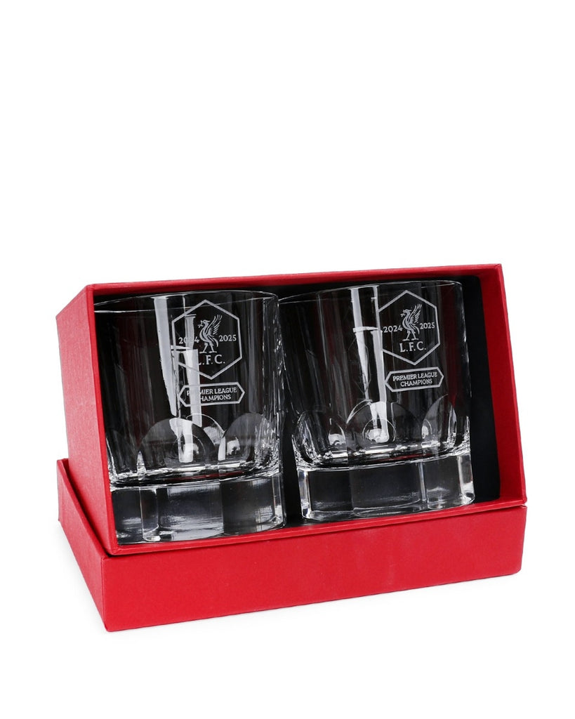 LFC Champions Crystal Glass Set