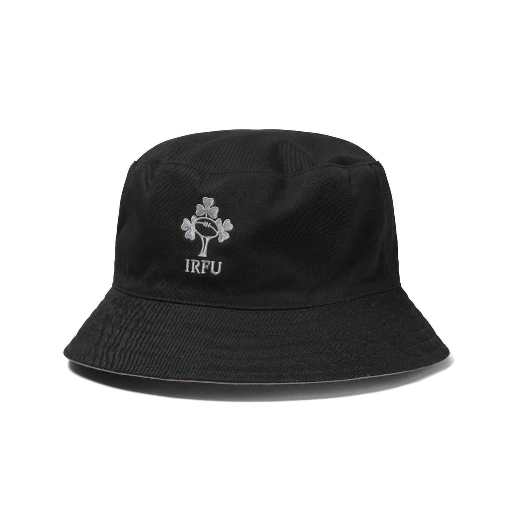 Irish Rugby Hat Ireland Rugby Adult World Cup 2023 Reversible Bucket Hat (Black ...