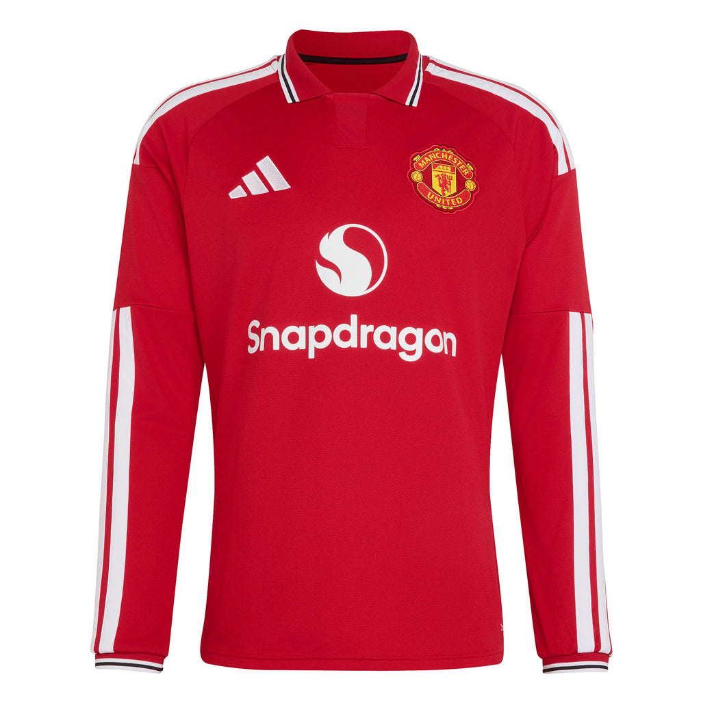Manchester United Adult 2026/27 Long Sleeve Home Jersey