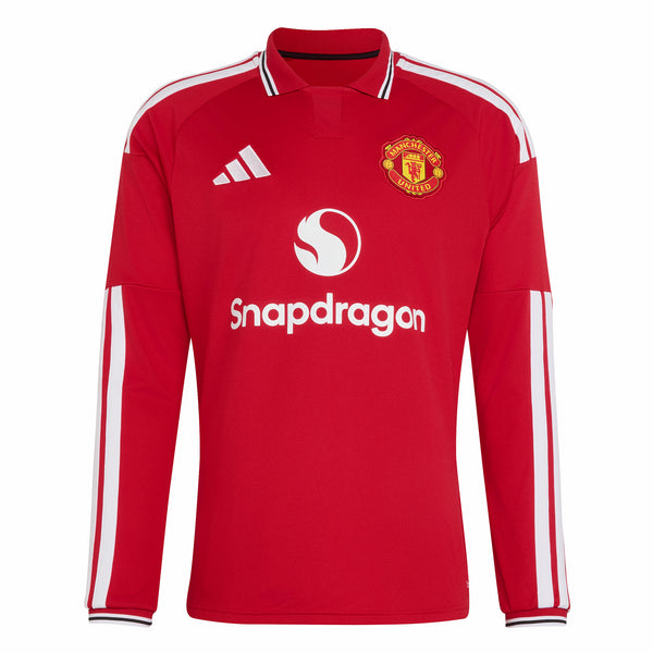 Manchester United Adult 2026/27 Long Sleeve Home Jersey – Weston