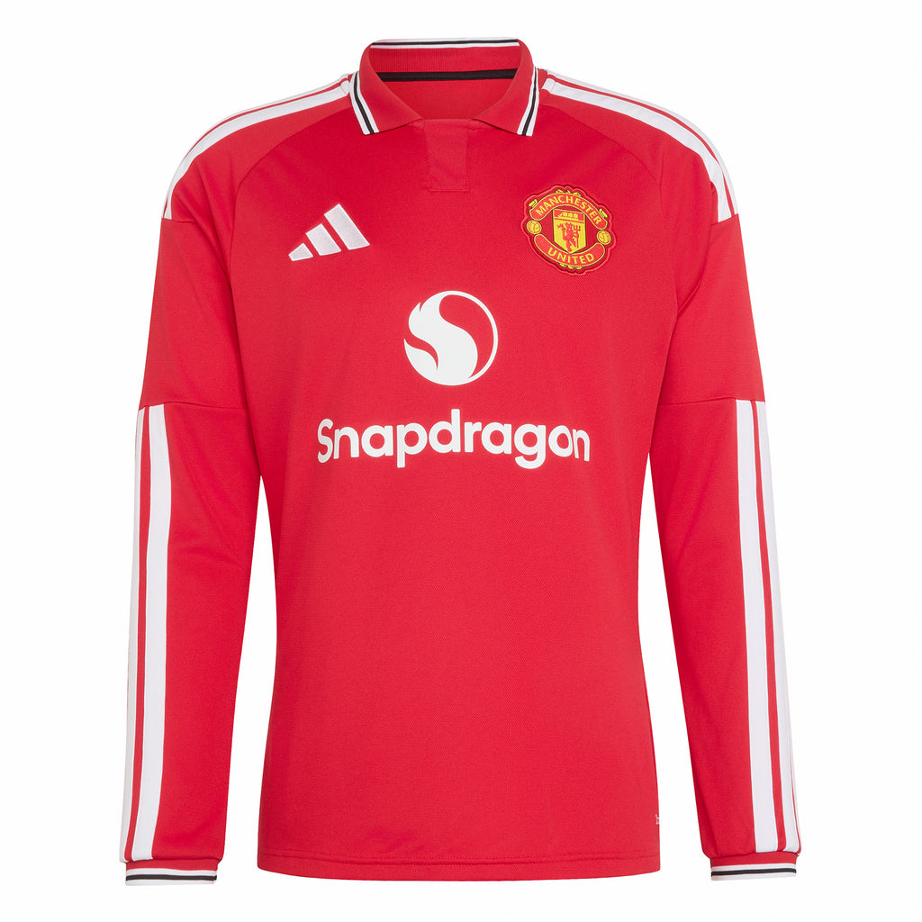 Manchester United Adult 2026/27 Authentic Long Sleeve Home Jersey