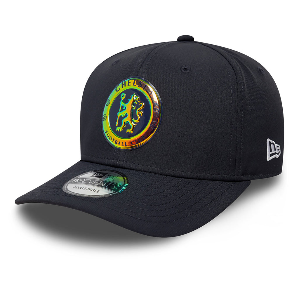 Chelsea FC Adult Iridescent 9Seventy SS Cap Navy