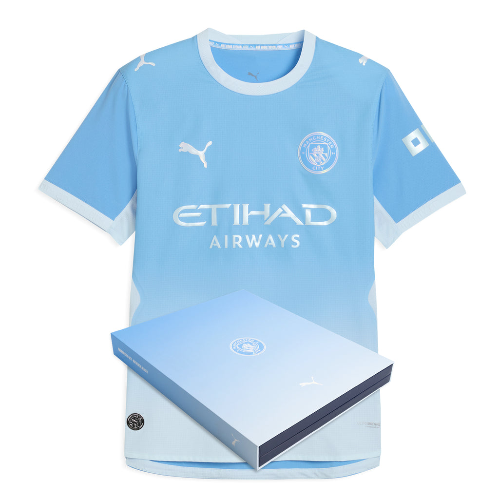 Manchester City Adult 2026/27 Home Authentic Jersey with Packaging