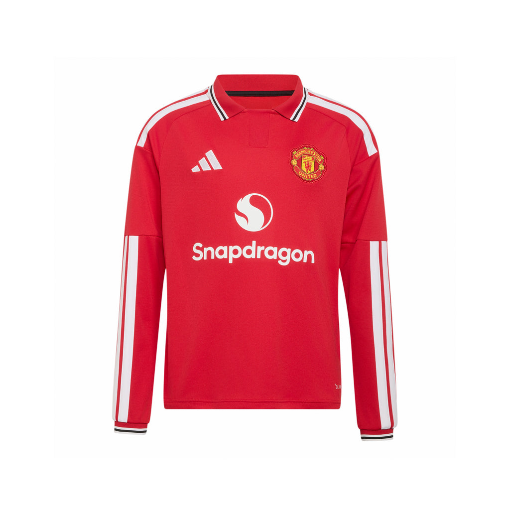 Manchester United Youth 2026/27 Long Sleeve Home Jersey