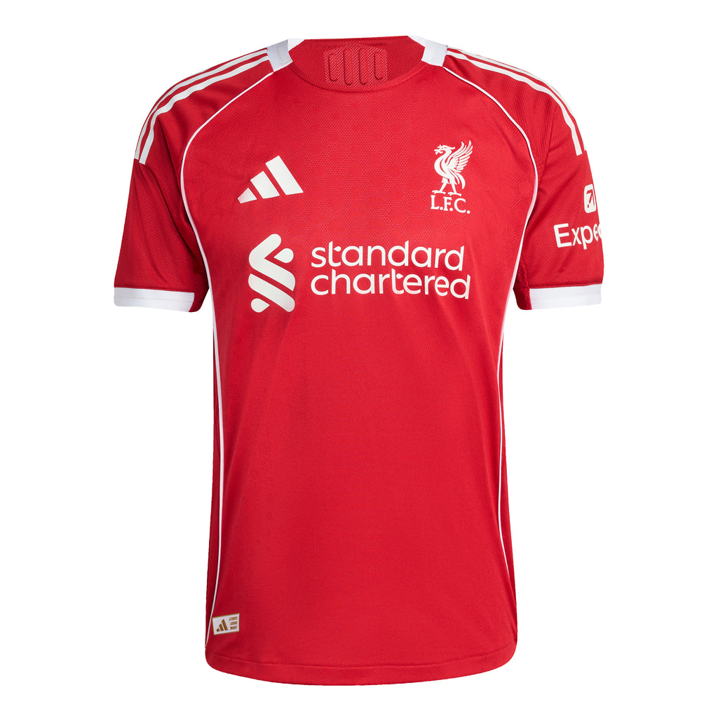 Liverpool FC Adult 2025/26 Authentic Home Jersey