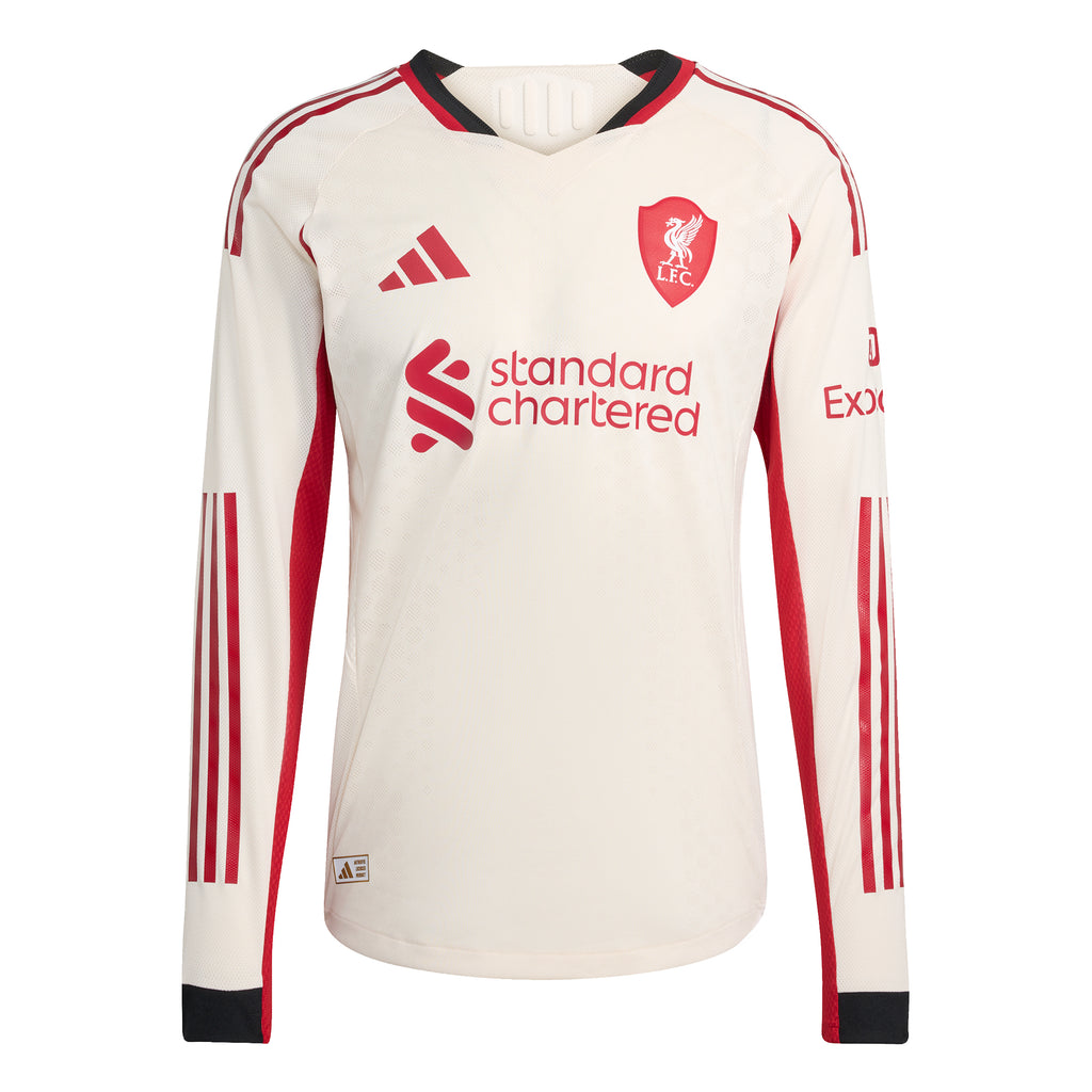 Liverpool FC Adult 2025/26 LS Authentic Away Jersey – Weston