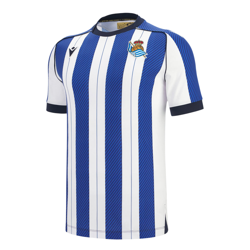 Real Sociedad Adult 2025/26 SS Home Jersey