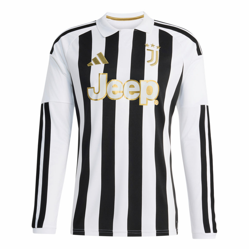 Juventus Adult 2026/27 Long Sleeve Home Jersey