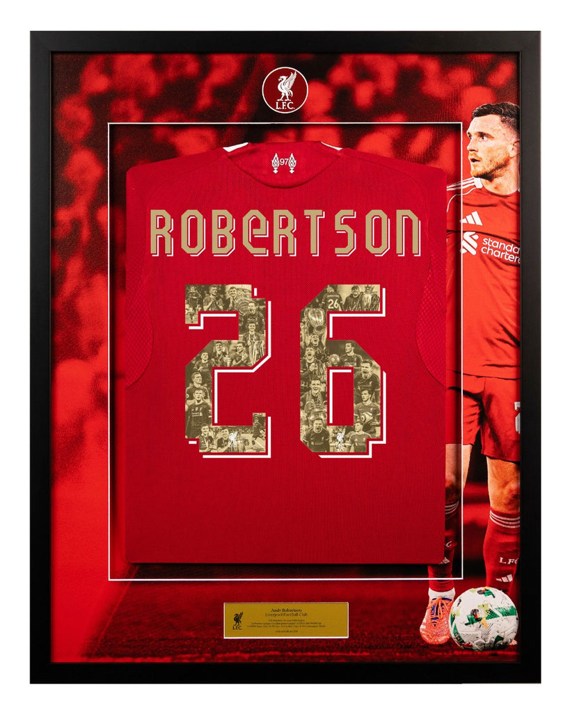 LFC Framed 25/26 Robertson Hero Shirt