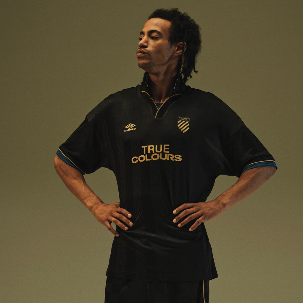 Umbro Boxy Football Shirt Black - Northern Quarter Collection