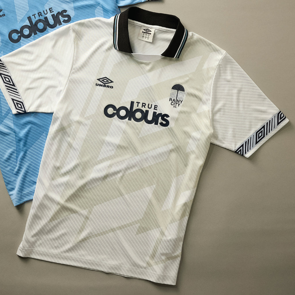 Umbro Taped Football Shirt Brilliant White - Northern Quarter Collection