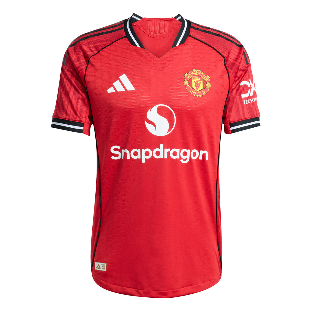 Manchester United Adult 2025/26 Authentic Home Jersey