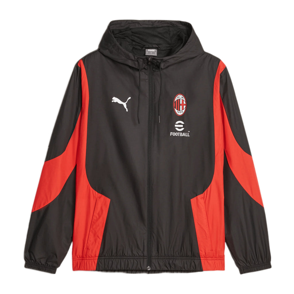 AC Milan Adult 2023-24 Prematch Woven Anthem Jacket