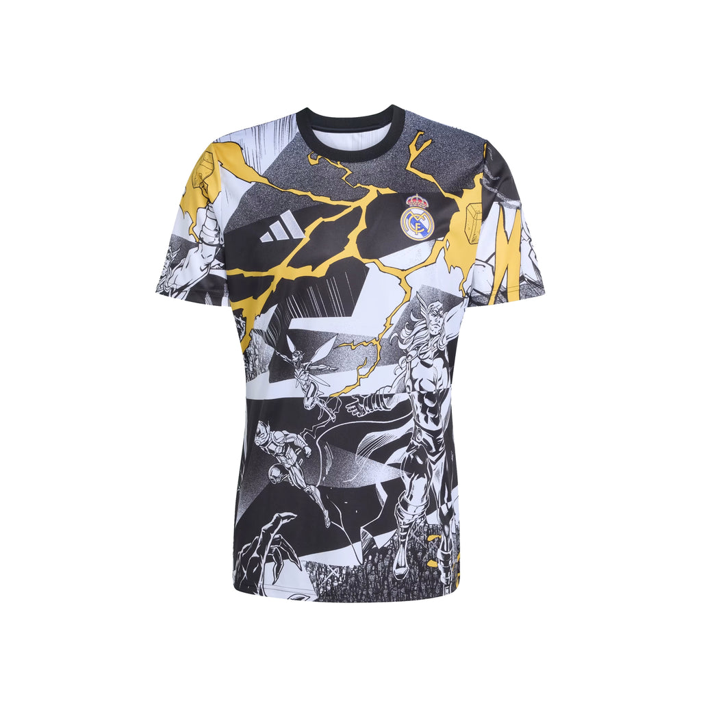 Real Madrid x Marvel Youth 2025/26 Prematch Shirt