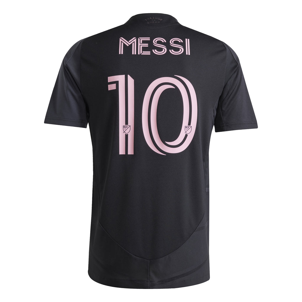 Inter Miami Adult 2025 Away Authentic Jersey w/ Messi Nameset
