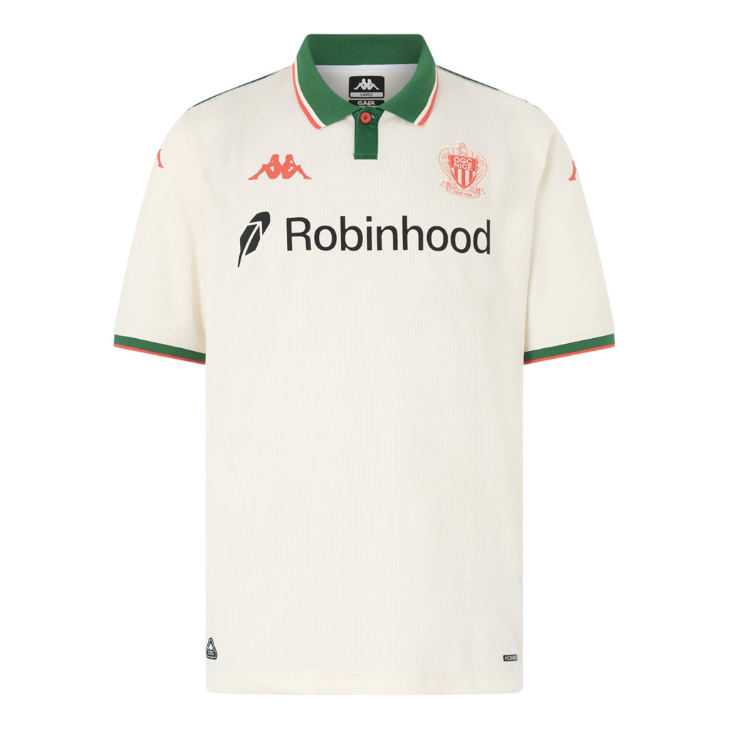 Olympique Gymnaste Club Nice Adult 2025-26 Away Jersey