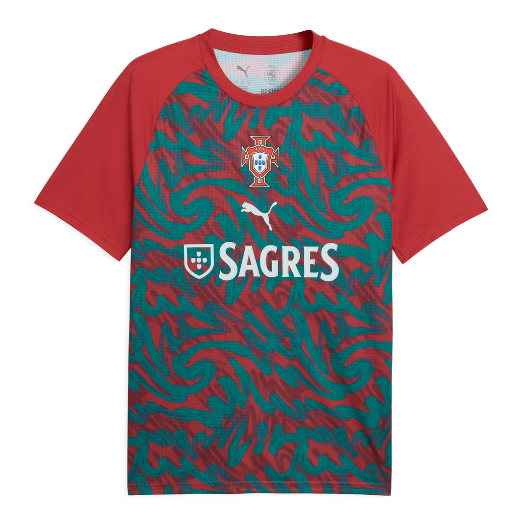 Portugal Adult World Cup 2026 Warm Up Jersey w/ Sponsor