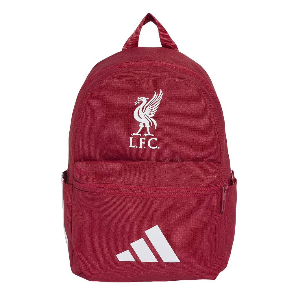 Liverpool Adidas Youth Backpack Active Maroon & White