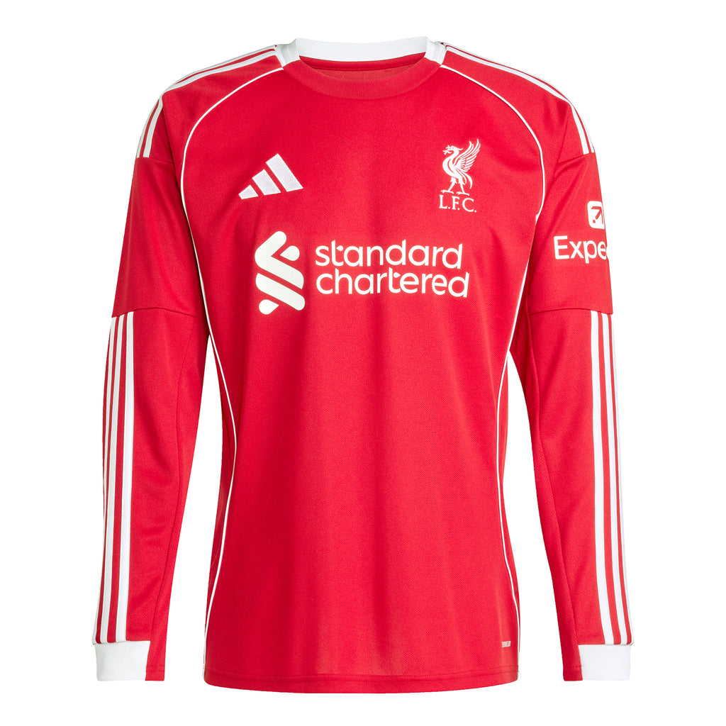 Liverpool FC Adult 2025/26 LS Home Jersey