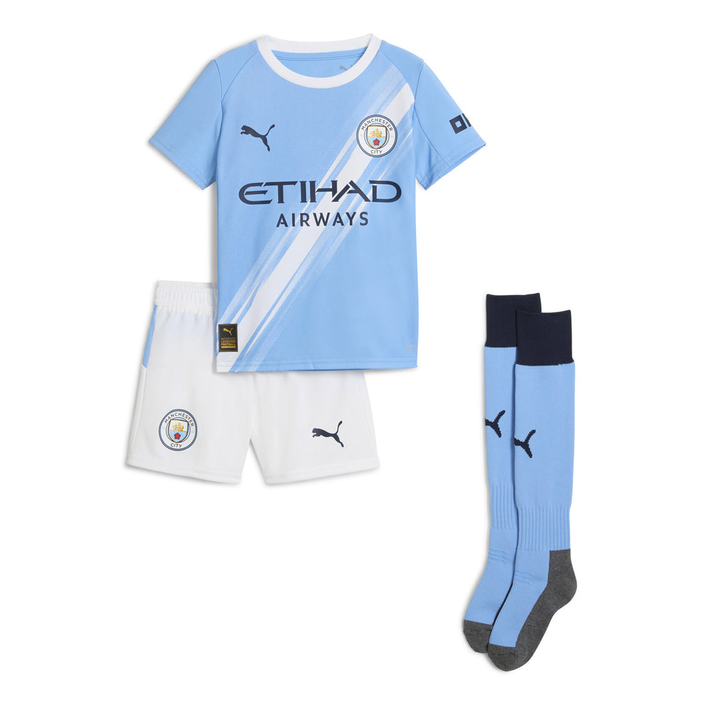 Manchester City 2025/26 Home Mini Kit