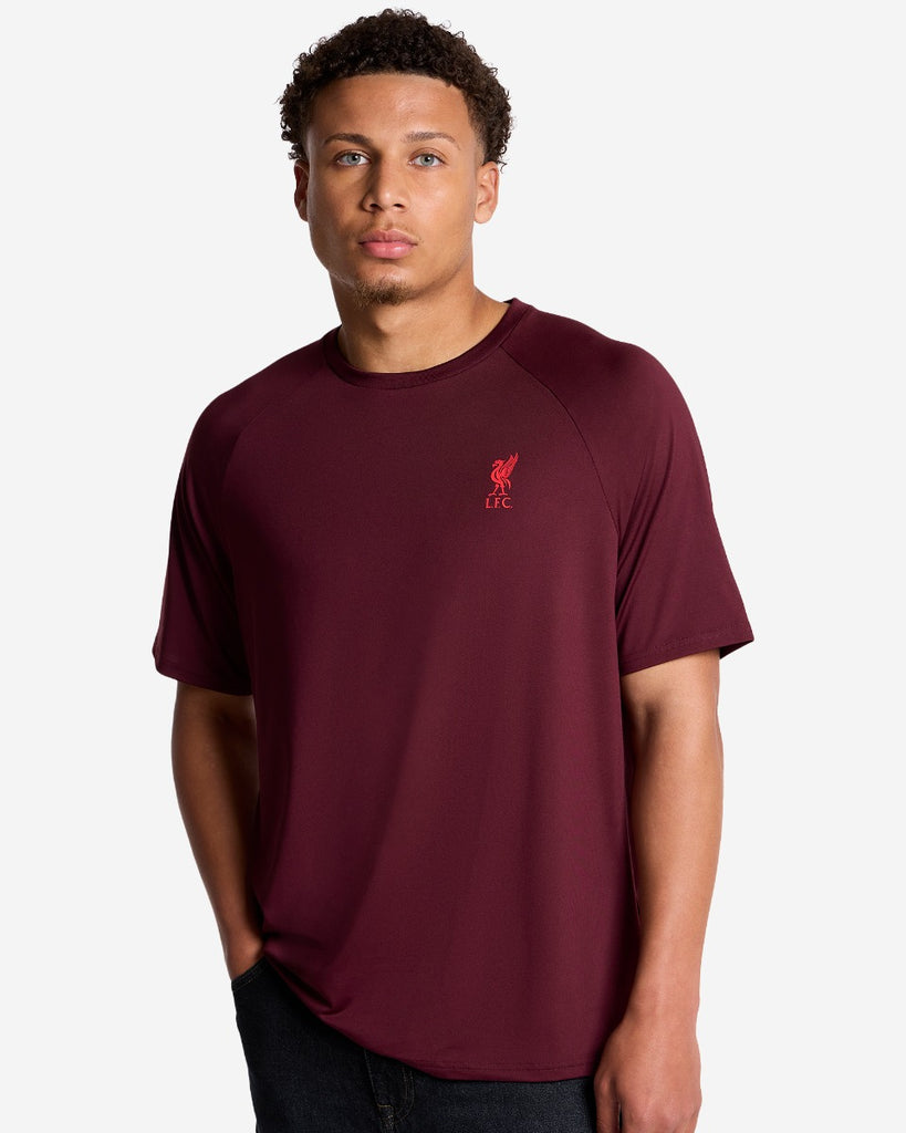 LFC Mens Raglan Tee Red