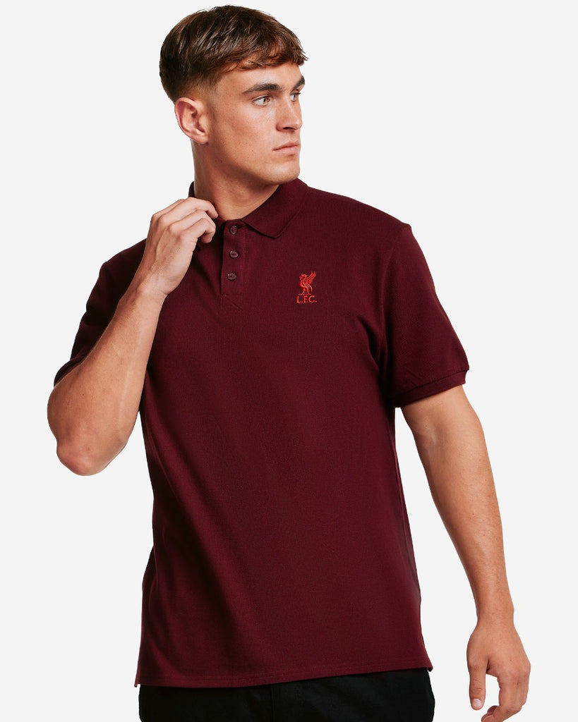 LFC Mens Conninsby Polo Dark Red