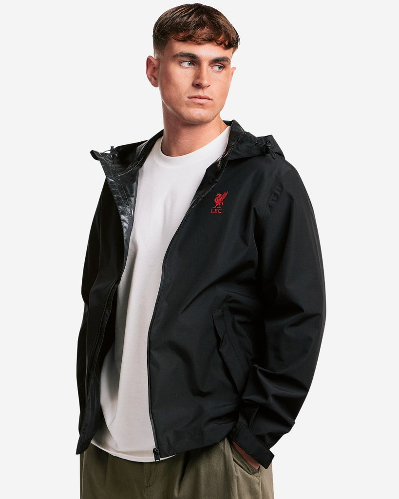 LFC Mens Waterproof Pac A Mac Black