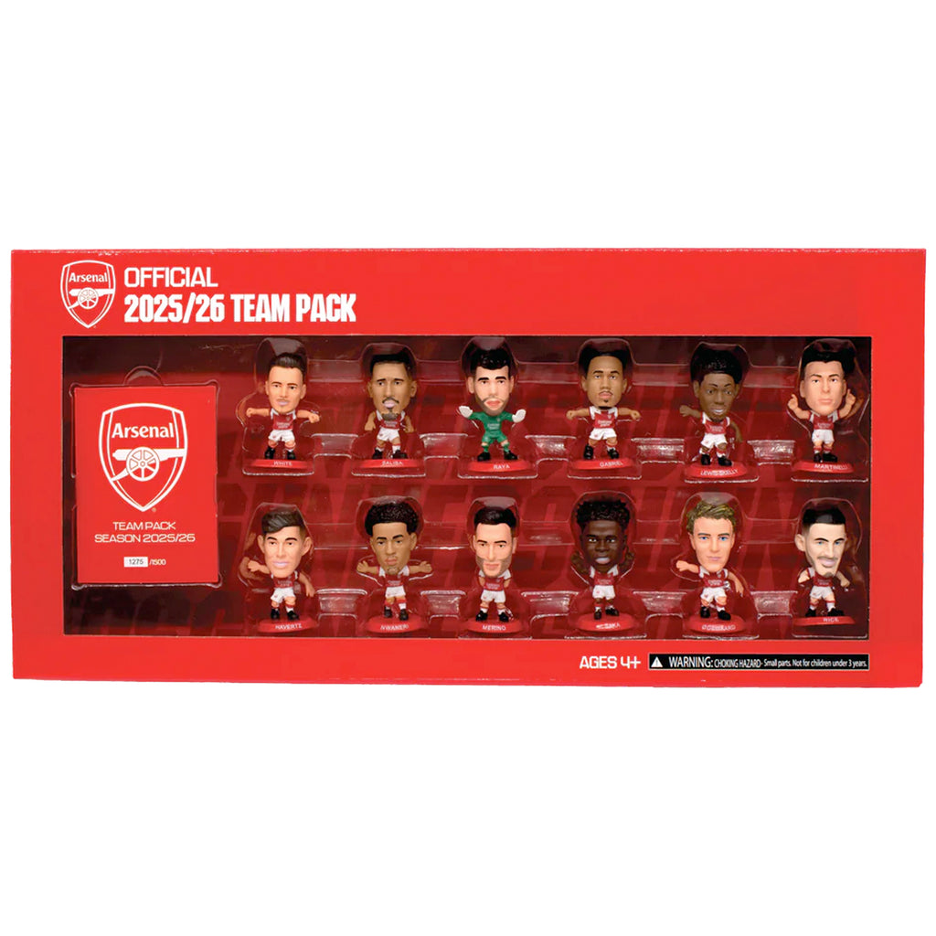 Soccerstarz - Arsenal Team Pack 12 Figure 2025/26