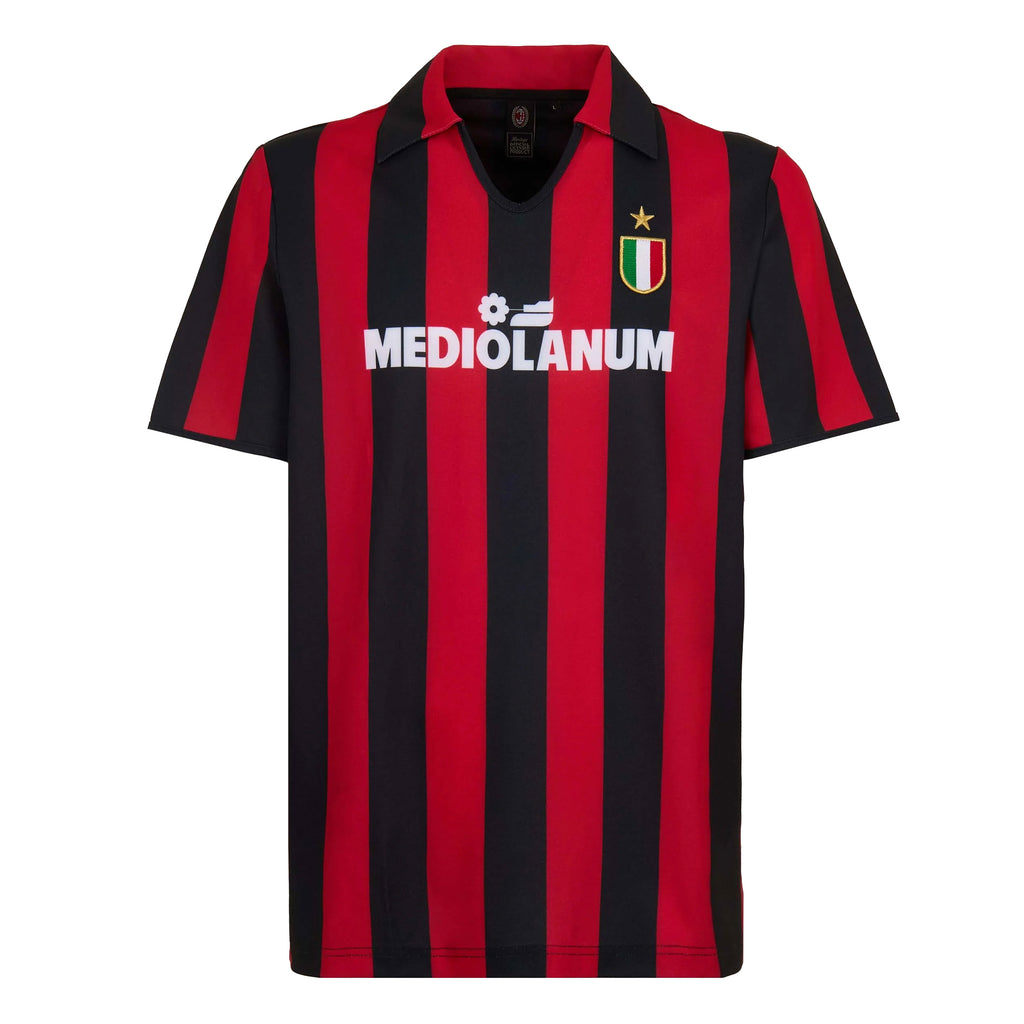 AC Milan Adult 1988/89 Historical Home Jersey