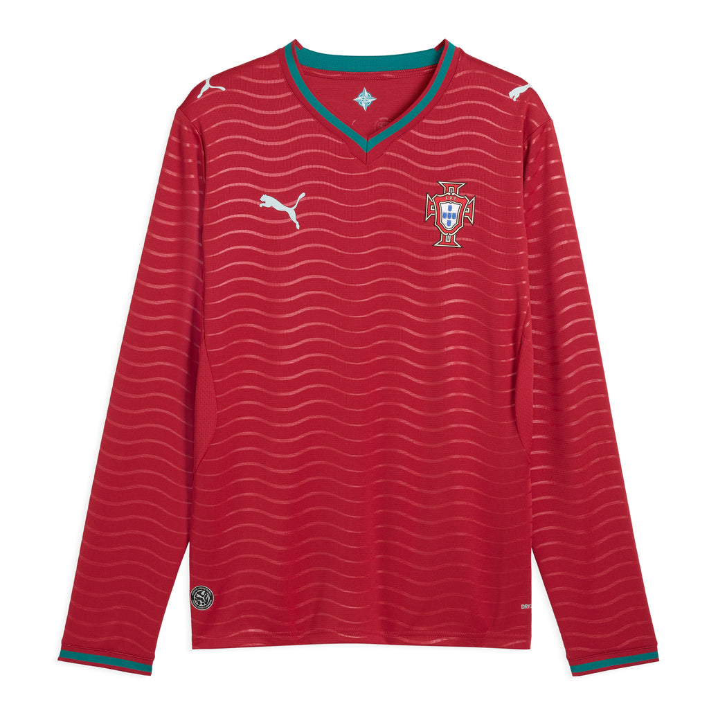 Portugal Adult World Cup 2026 LS Home Replica Jersey