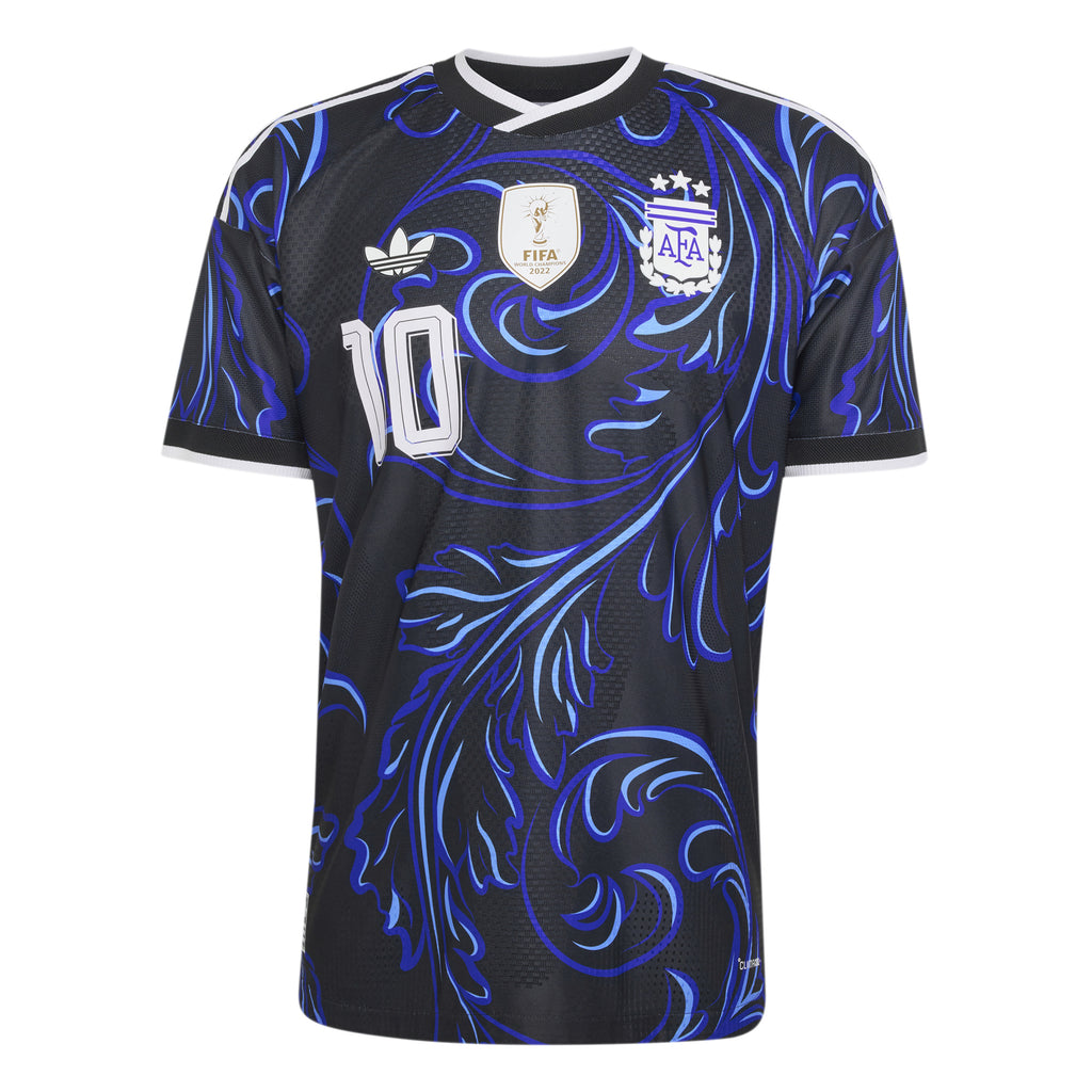 Argentina Adult World Cup 2026 Away Authentic Jersey w Messi #10 Nameset