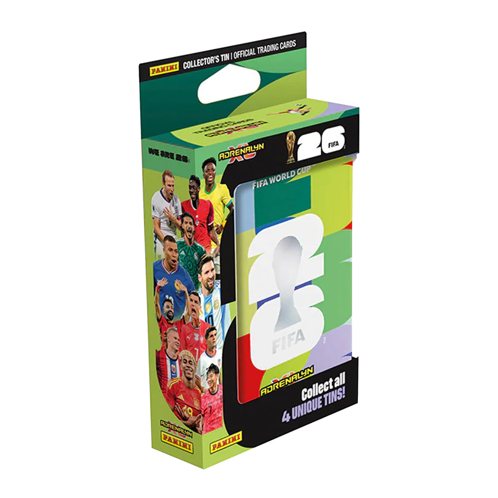 Panini FIFA World Cup 2026™
Adrenalyn Pocket Tin