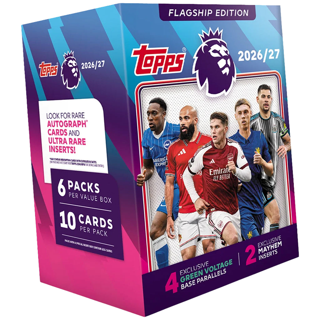 Topps 2026/27 Flagship Premier League Value Box